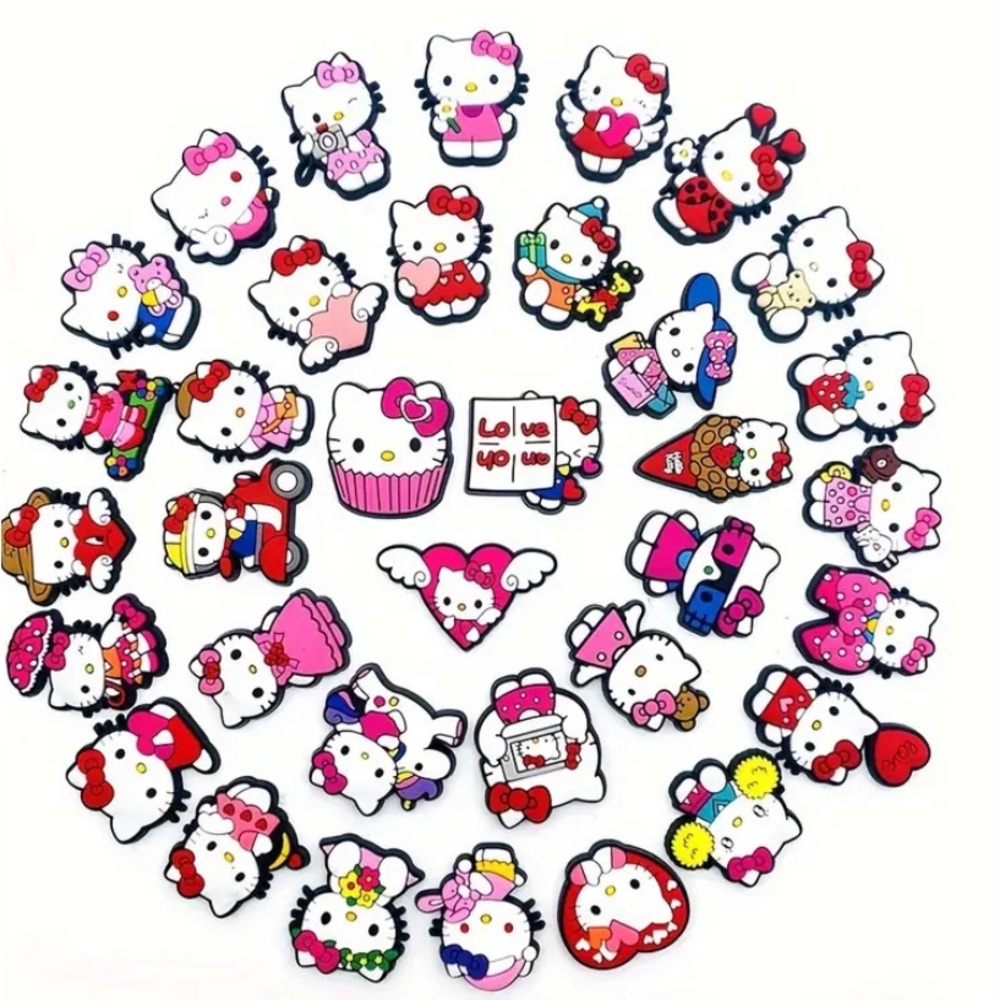 Hello kitty- 10 random picked hello kitty -shoe charms